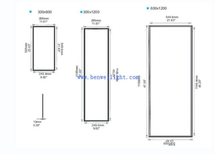 1ft X 4ft Flat Panel Led