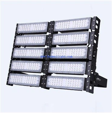 Staidiam faoi stiúir 400w le Soilse