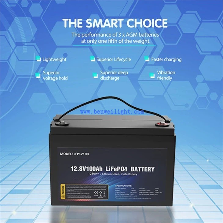 18650 Pacáiste Battery 12v 100ah