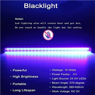 Feadán Fluaraiseacha Blacklight