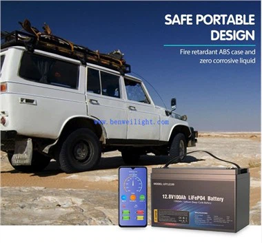 Battery Litiam 12v 100ah Lifepo4