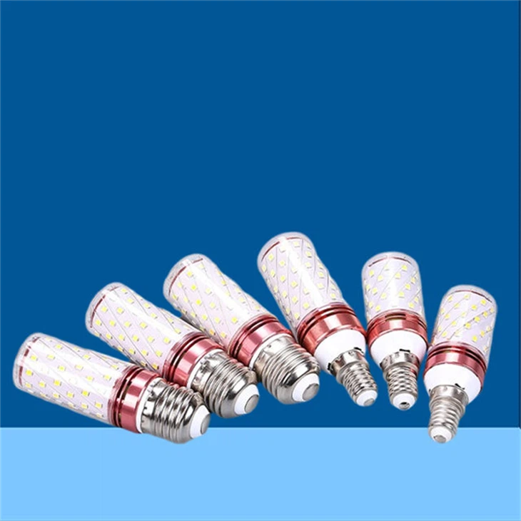 12W LED Corn Bulb - SMD Golden Light | Warm White/Daylight | E27/E14 Base