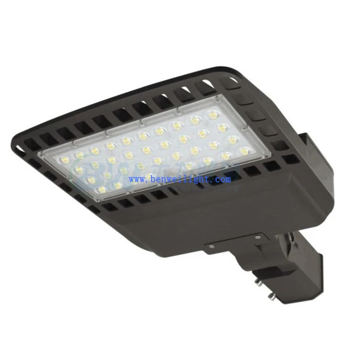 Led Shoebox Fixtures with Slip Fitters