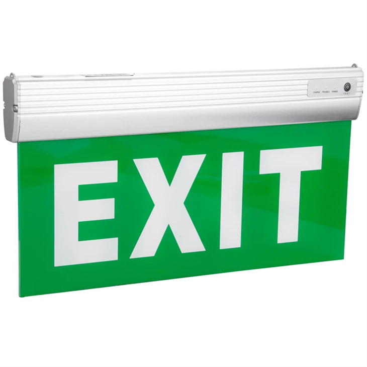 Factory-Grade Emergency Exit Light - Eco-Friendly ABS Construction