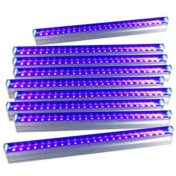 Solas Violet Tube faoi stiúir