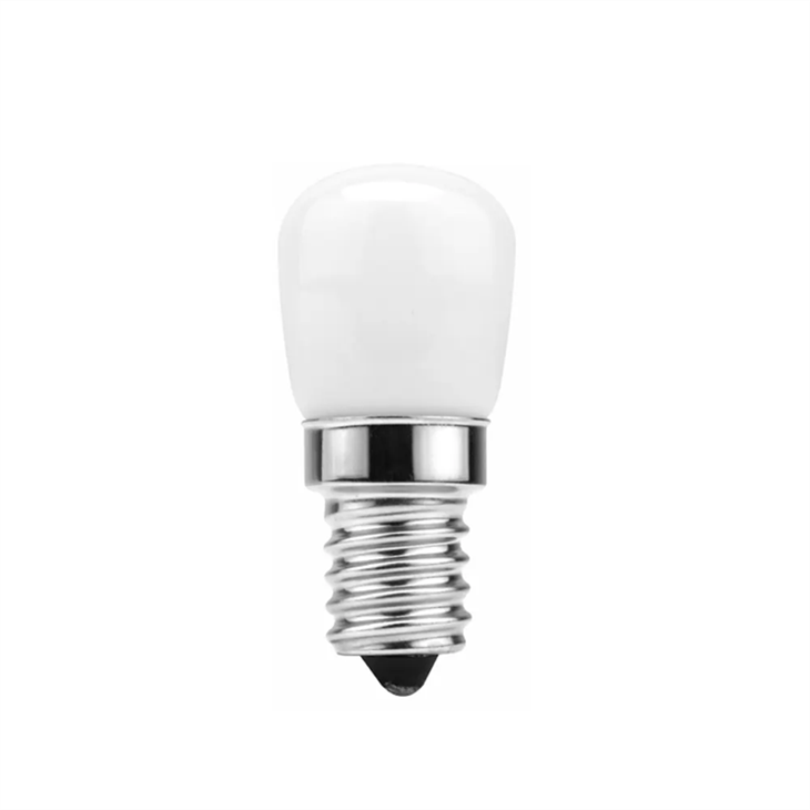 Bolgán Solais Mini Cuisneoir 110V 220V 1.5W B15 E12 E14 Lampa faoi stiúir Gloine Bó Finne