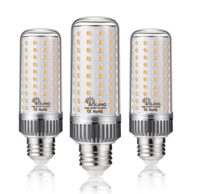 20W Bulb Solais Coibhéise 180W, 3000K Bán Teolaí, 2000LM, Neamh-buanaithe, Pacáiste - 3 Saor ó Champach