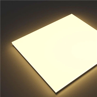 24W 120x120mm Alúmanam Fráma LED Solas Painéal - Aicrileach Don Bhaile