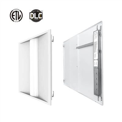 Troffer LED Cuasaithe 2x4 - Daingneán Soilsithe Iarfheistithe Oifige