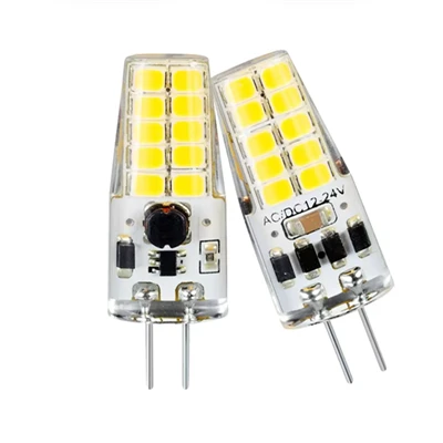 Bolgáin Arbhair LED G4 3W 57 PCS 3014 SMD AC DC 12V Solas 6Pac