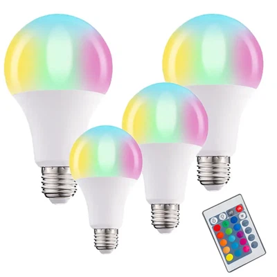 Bolgán Solais Chliste faoi stiúir RGB 9w E27 E26 B22 faoi stiúir bolgán cliste