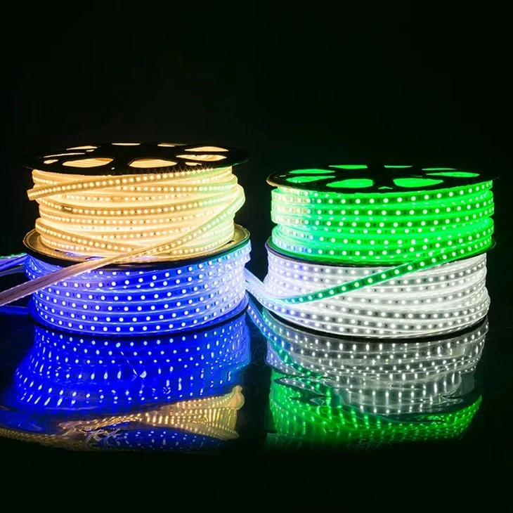 SMD5050 Uiscedhíonach RGB LED Stráice Solúbtha